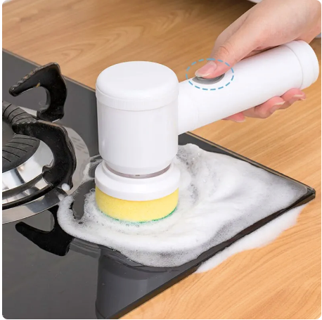 Handheld Electric Scrubber : Wireless Brush for Home Hygiene